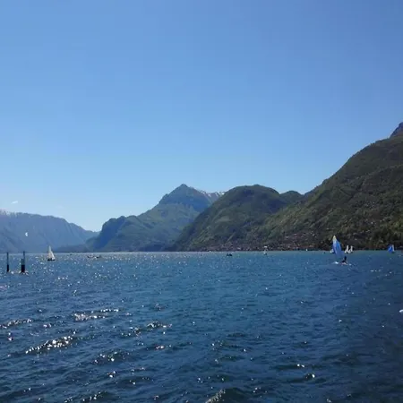 Simplistic In With Balcony Terrace Dervio